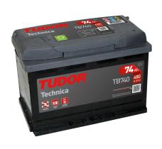 Tudor TB740 - Bateria Tudor Technica TB740 74 AH 680 A