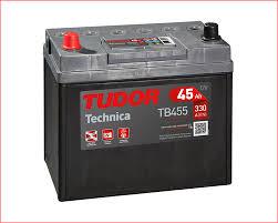 Tudor TB455 - Bateria Tudor Technica TB455 45 AH 330 A.