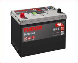 Tudor TB705 - Bateria Tudor Technica TB705 70 AH 540 A.