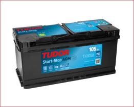 Tudor TK1050 - Bateria Tudor AGM TK1050 105 AH 950 A.