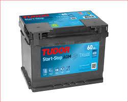 Tudor TK600 - Bateria Tudor AGM TK600 60 AH 680 A.
