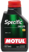 Motul 101717 - SPECIFIC CNG/LPG 5W40 1L