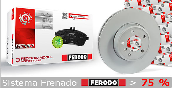 pastillas discos freno ferodo